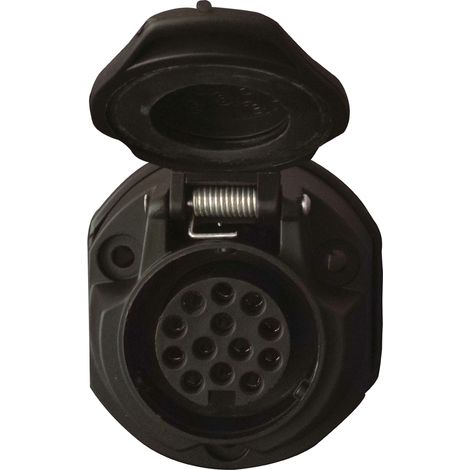 PVC-Anhängerstecker weiblich 13 Pole Peraline