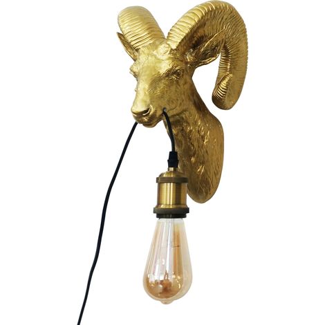 Lampada da parete "Capris" Golden Muflon E27