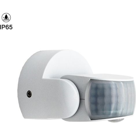 Détecteur de Mouvement Extérieur IP65,Blanc (1/3)
