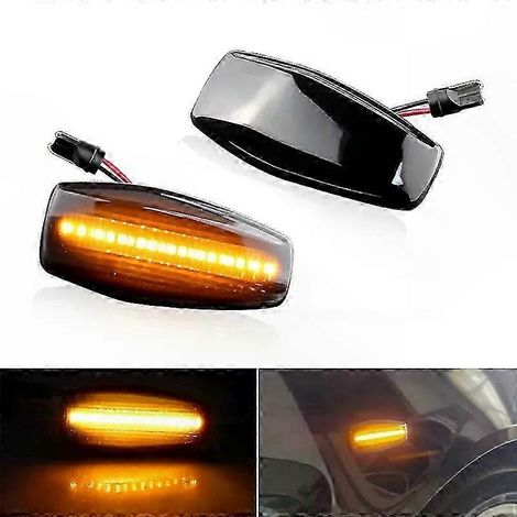 Feux latéraux LED clignotants pour KIA Sportage 2004-2010, Hyundai Accent 2002-2006, Matrix 2001-2010 (1/5)