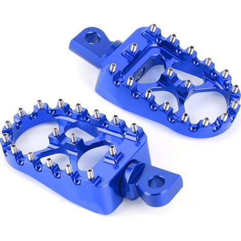 Repose-pieds universel pour moto, pédale en alliage d'aluminium CNC, diamètre 10mm, compatible DynaBlue (1/5)