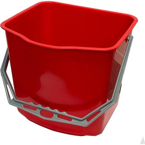Seau 15L Rouge Pour Chariot 005 - Guialto