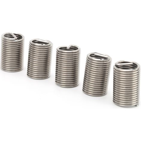 Kit de réparation de 5 inserts filetés avec gaine de protection pour câbles, visserie M20x2,5x2,5D