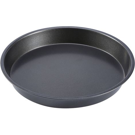 Yctze Moule à Pizza Rond Antiadhésif de 9 Pouces - Matériau en Acier au Carbone, Résistance aux Hautes Températures, Plaque de Cuisson à Pizza de qualité pour Four et Ondes (1/5)