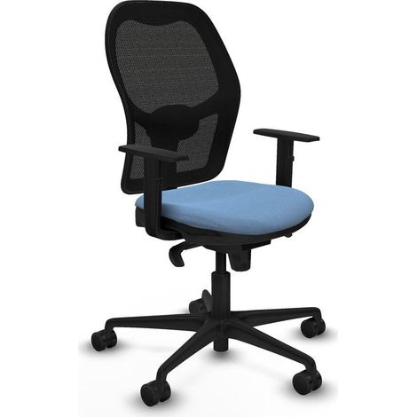 Piqueras y Crespo Silla Oficina Azul Cielo Confortable
