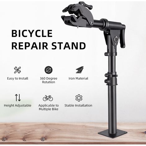Support de réparation de vélo pliable, hauteur de vélo réglable pour la montagne et la route (1/5)