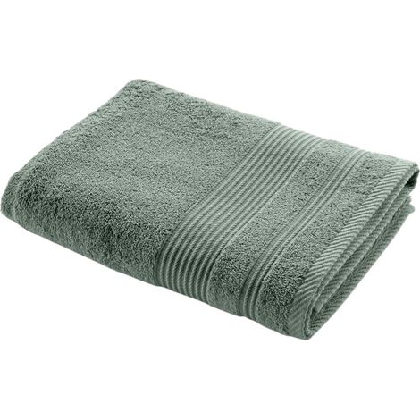 Drap de Douche "Tendresse" 70x130cm Vert Cèdre