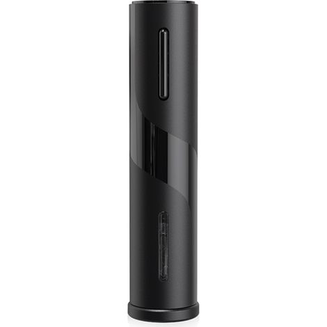 Ouvre-bouteille électrique automatique, tire-bouchon rechargeable avec coupe-capsule et câble USB, noir (1/5)