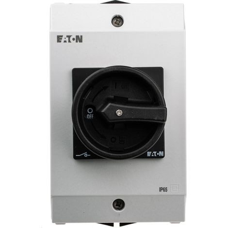 Inter général +coffret 3p 25A poignée noire verrouillable 000227861 EATON P1-25/I2H/SVB-SW