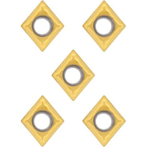 Plaquettes avec revêtement 80° CCMT09T304 - taille 09 - 10 pcs MW-Tech CCMT09T304-1