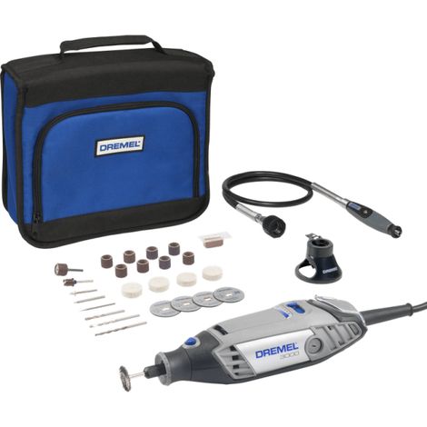 DREMEL® 3000-2/25 Multifunktionswerkzeug (130 W), 25 Zubehöre, 2 Vorsatzgerät