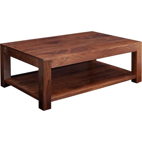 Couchtisch Akazie 120x75x45 nougat lackiert OXFORD 318