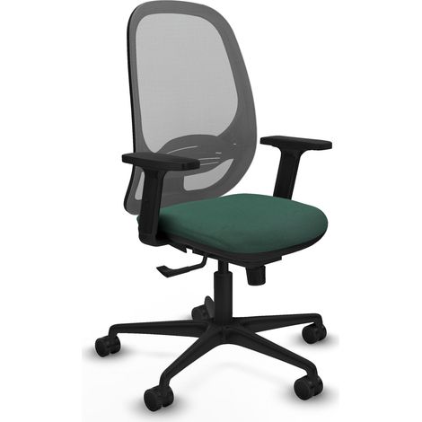 Chaise de bureau piqueras y crespo Cilanco noir mousse epaisse (1/2)