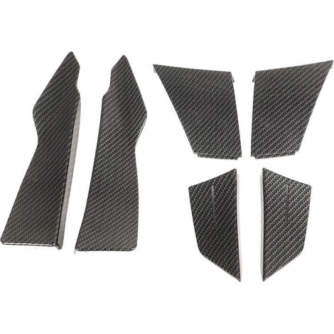 Déflecteur de pare-brise avant aspect fibre de carbone, en remplacement de la pièce d'origine pour BMW Série 4 F82 M4 Coupé et F83 M4 Cabriolet (1/5)