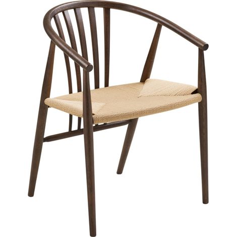 BESS-Chaise en Rotin Marron (1/5)