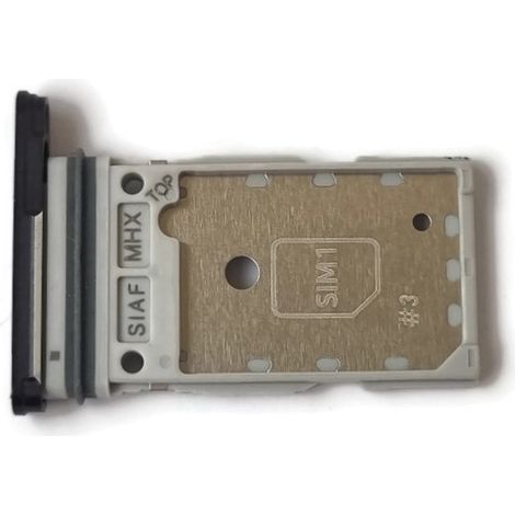 Kartenfach/SIM-Halterung für Samsung Galaxy S23 / S23 Plus, schwarz (1/3)