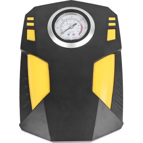 Compresseur d'air portatif 12V pour gonflage de pneus avec manomètre numérique, pompe à air pour voitures et véhicules (1/5)