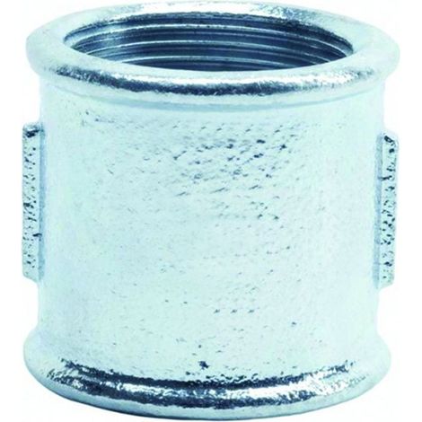 Manicotto Ff Con Filettatura Dx Sx In Ghisa Zincata - FF 3/4" destra/sinistra - 5 pz