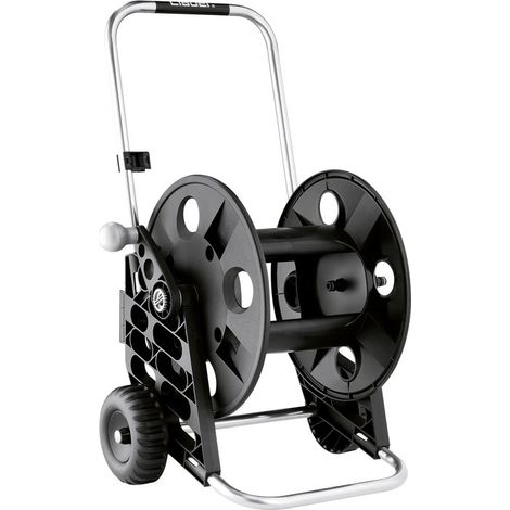 Claber – Enrouleur tuyau arrosage 60m – Tubulaire aluminium avec raccords – Pour tube 1/2'' – Usage professionnel (1/6)
