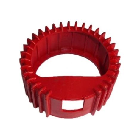 Coperchio in gomma rossa per manometro, diametro 63 mm (1/5)