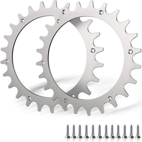 Crampons en acier inoxydable pour tondeuse robot 2 pièces - Améliorateur de traction - Acier inoxydable (1/5)