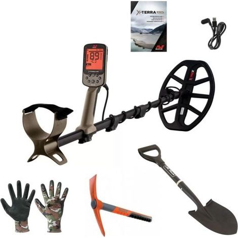 Minelab Metal Detector X-Terra Elite multifrequenza simultanea (Tools pack)
