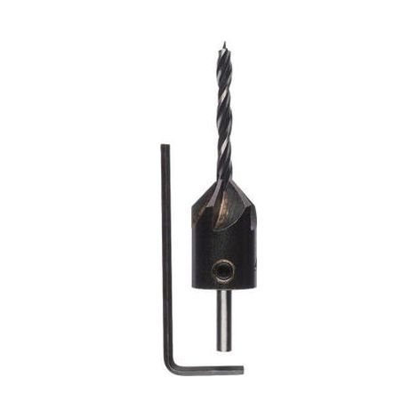 Broca en espiral para madera con avellanador 4 mm  BOSCH 2608596391