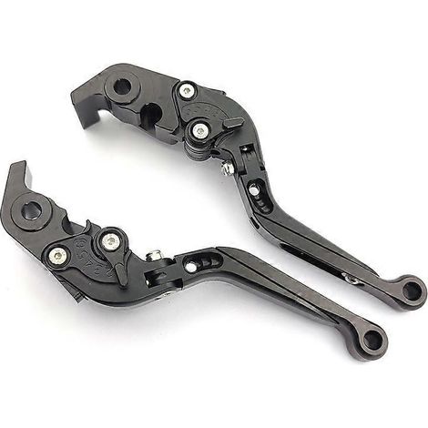 Convient aux motos Ducati 950 Multistrada/S, freins, klaxon et leviers de guidon en alliage d'aluminium modifié (tige longue en titane). (1/4)