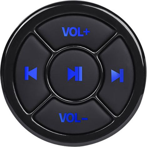 Kabellose Medientaste BT5.0 Mini-Fernbedienung für Autolenkrad zur Musikwiedergabe und Selfie-Funktion, kompatibel mit Android- und iOS-Geräten