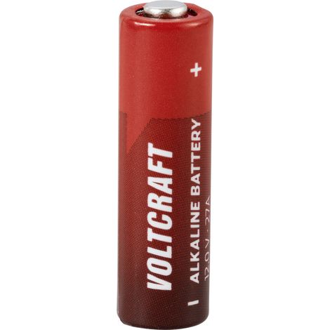 VOLTCRAFT Spezial-Batterie 27 A Button-top Alkali-Mangan 12 V 20 mAh 1 St. (1/3)