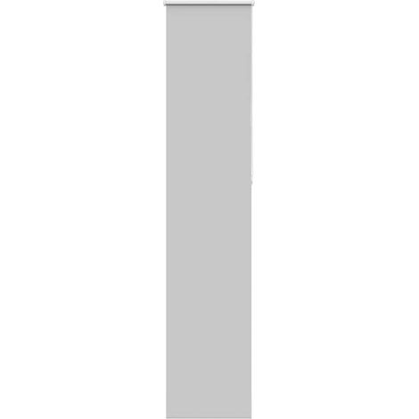 Verdunkelungsrollo Hellgrau 55x210 cm Stoffbreite 50,7 cm
