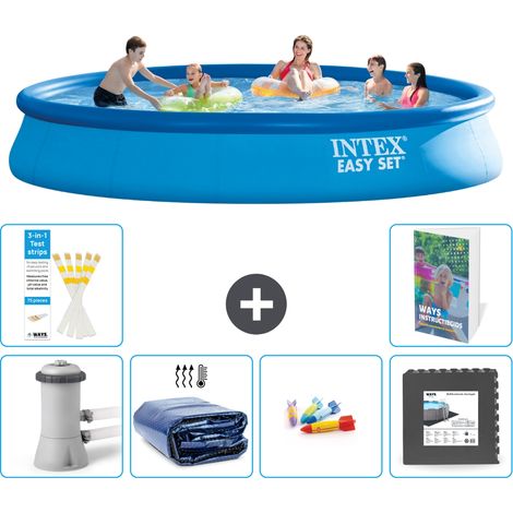 Easy Set Pool Rund - 457x84 cm - 7-teilig S177