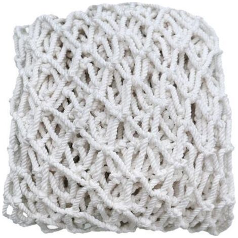 Filet de protection, blanc, 2 m x 6 m (mailles de 5 cm) Filet de protection en polyester Filet de protection pour camion Filet pour escalier et balcon (1/5)