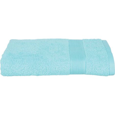 Duschtuch Essentiel - 450 g/m² Baumwolle - aquablau 70 × 130 cm