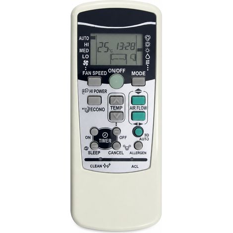 Mando a distancia de aire acondicionado compatible con Mitsubishi RKX502A001C (1/5)