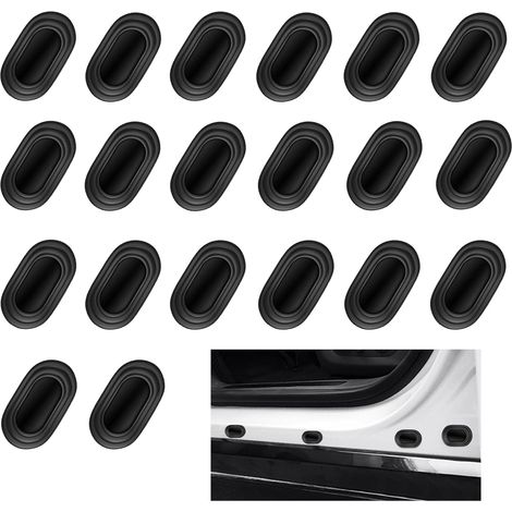 CCYKXA 20Pcs Black Car Door Shock Absorber Buffers Car Accessories For Mercedes Opel BMW VW Hyundai Ford Audi (1/5)