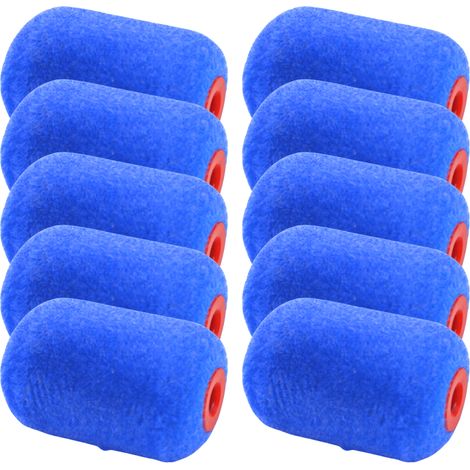 Ricarica per rullo da pittura, spugna mini blu floccata 5 CMFI6 (1/5)