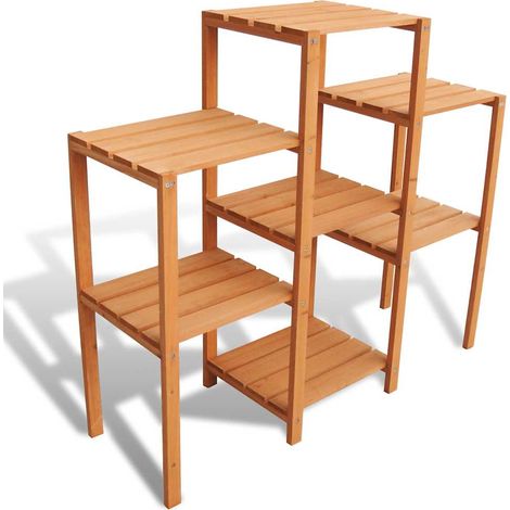 Support de jardinière Étagère à plantes - 97 x 31 x 87 cm BV950360 - BonneVie (1/4)
