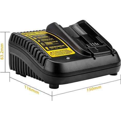 Caricabatterie universale per Dewalt DCB101 DCB105 DCB115 DCB107 DCB206 DCB204 DCB230 DCB240 DCB120 DCB126 DCB612 09 DCB 606 - ALTRI (1/3)