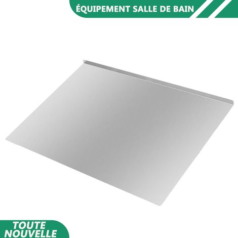 WAOBDLA Tableaux de découpe en acier inoxydable, planche de cuisson, planche de découpe lourde pour la cuisine, conseils de pâtisserie pour la viande, légumes (1/5)