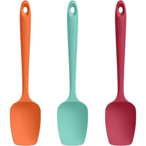 Silikon Kochlöffel 3er-Set 315℃ hitzebeständig, bunt