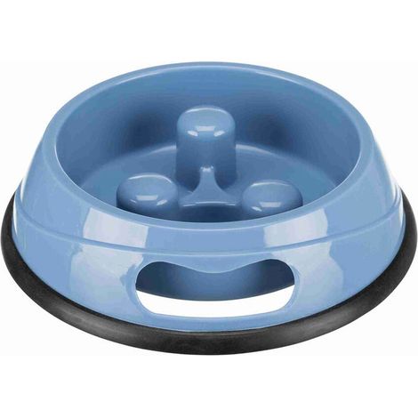 Ciotola per animali domestici Trixie Slow Feed 900 ml 0,9 l Azzurro Verde Caucciù Plastica (1/4)