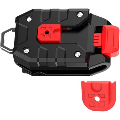 Support de ruban à libération rapide pour ceinture ou sac à outils avec mécanisme de verrouillage sécurisé et métal robuste (1/5)