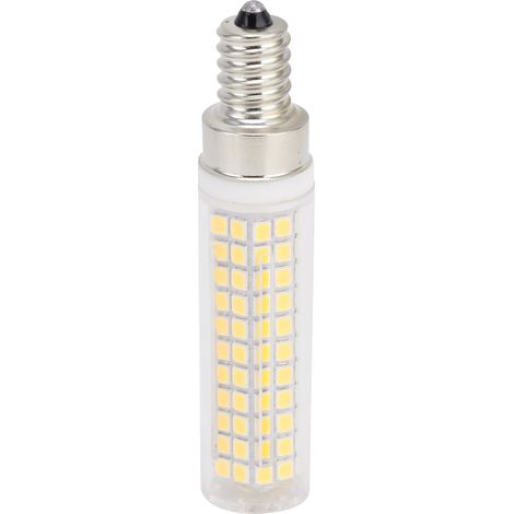 Ampoule LED E12 maïs 1200LM 136LED, blanc froid, 110V, gradable pour lustre plafonnier et applique murale (1/5)
