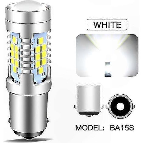 2 P21W 1156 BA15S 3600LM LED-Tagfahrlichtlampen (DRL), kompatibel mit verschiedenen Fahrzeugen der Baujahre 2010–2013, Ersatz für Pkw (1/5)