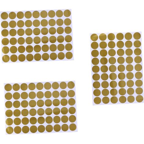 Totority Lot de 3 feuilles d autocollants muraux décoratifs (1/5)