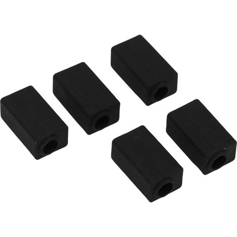Lot de 5 chaussettes en silicone compatibles avec le bloc chauffant de l'imprimante 3D Elegoo Centauri Carbon : protection thermique contre la chaleur et la poussière, résistantes à la chaleur et à la (1/5)