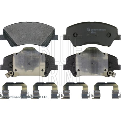 Kit de plaquettes de frein, frein à disque Blue Print ADG042175 HYUNDAI