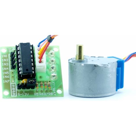 Schrittmotor mit Steuermodul