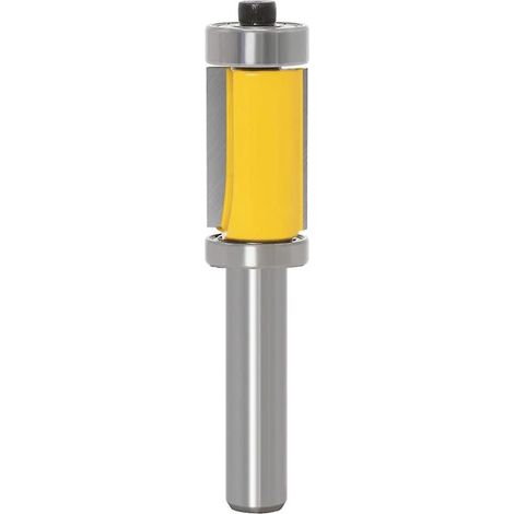 8-mm-Schaft-Bündigfräser, Ober- und Unterlager-Bohrer, Doppelkopf-Fräser für CNC-Holzbearbeitung (1/5)